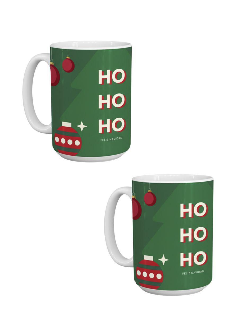Set de tazas navideñas clásicas Navidad 2 piezas Set de tazas navideñas clásicas Navidad 2 piezas