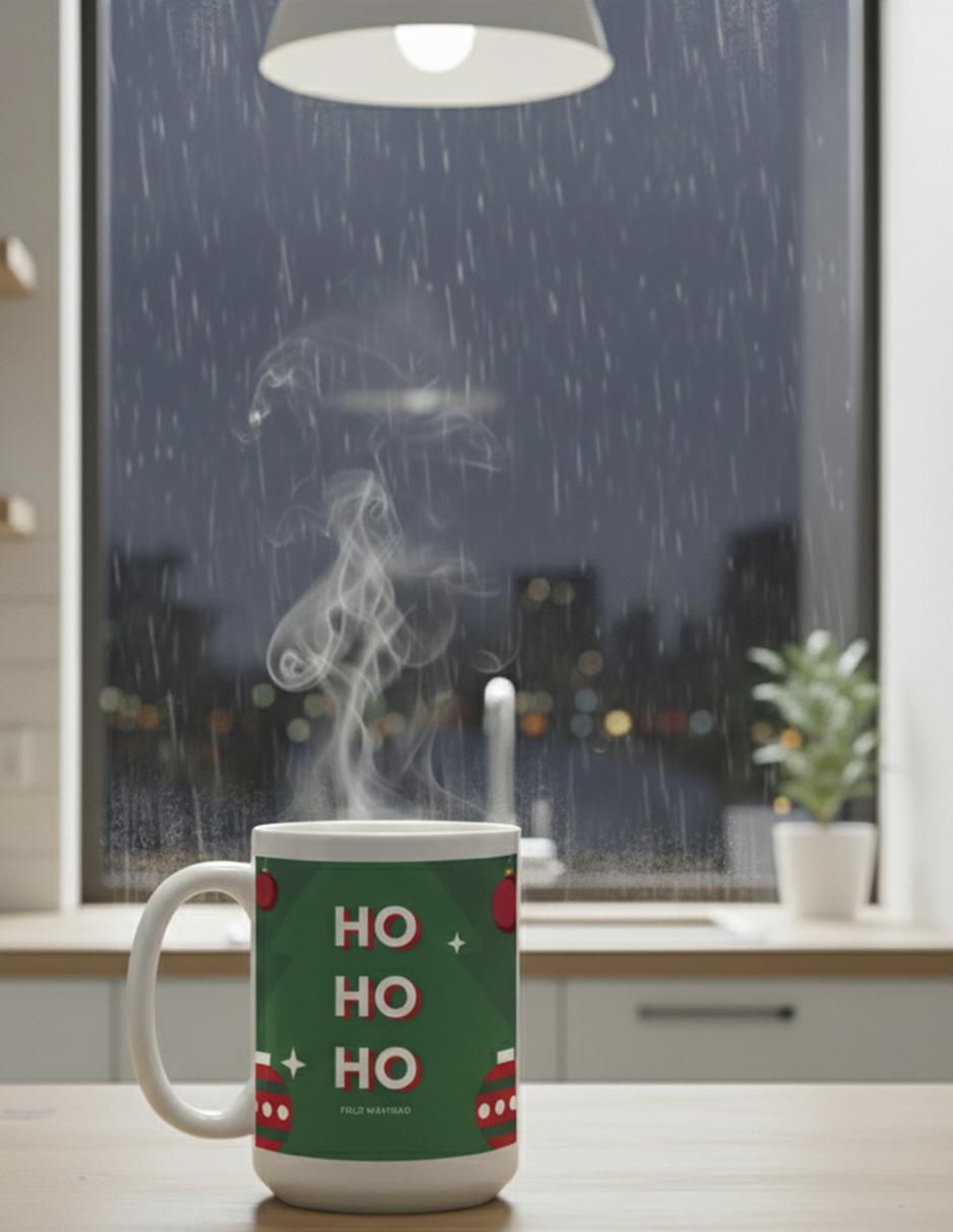 Set de tazas navideñas clásicas Navidad 2 piezas 2