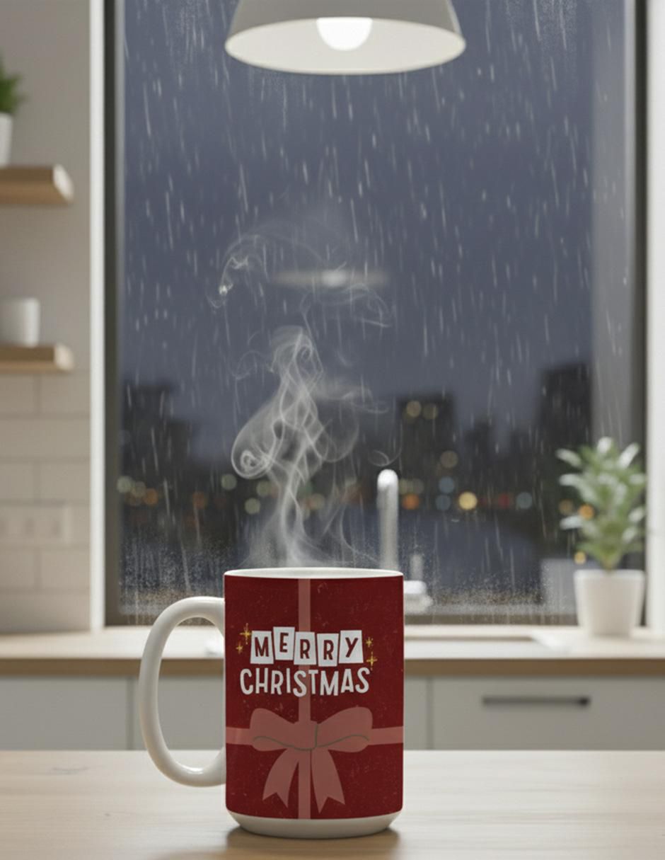 Set de tazas navideñas clásicas Navidad 2 piezas 2