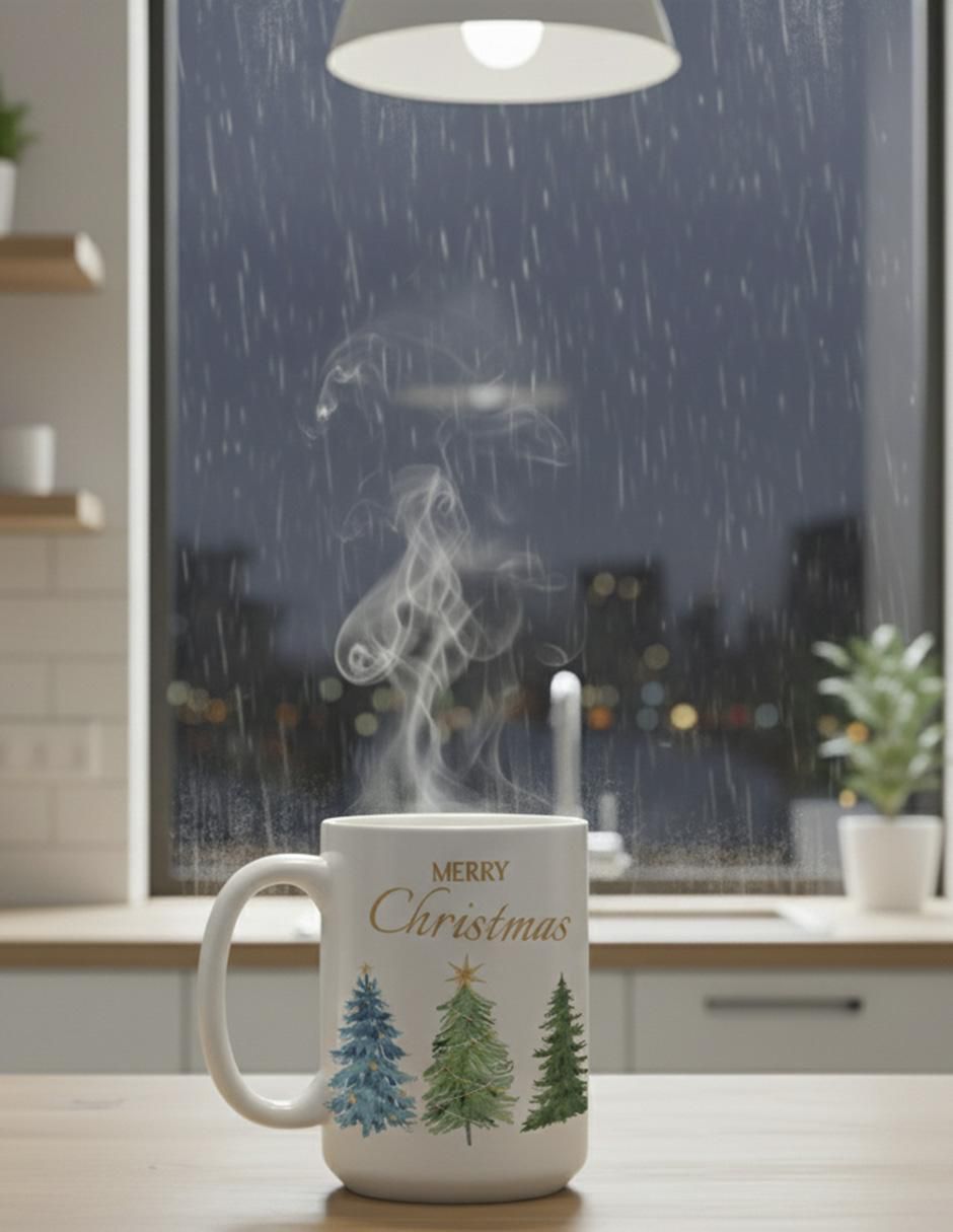 Taza navideña clásica Navidad 2