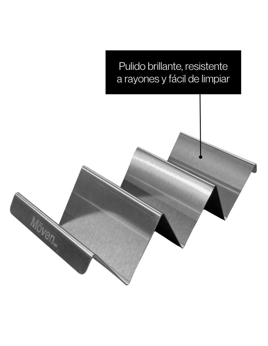 Set platos de acero inoxidable 3 piezas 2
