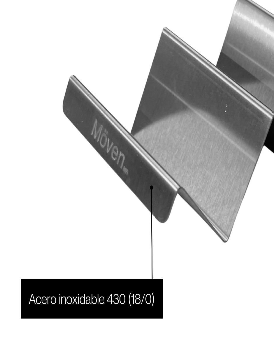Set platos de acero inoxidable 3 piezas 3
