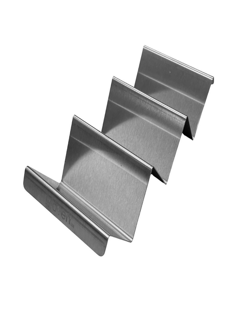 Set platos de acero inoxidable 3 piezas 7
