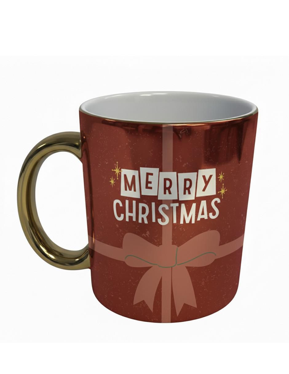 Set de tazas navideñas clásicas Navidad 2 piezas 2