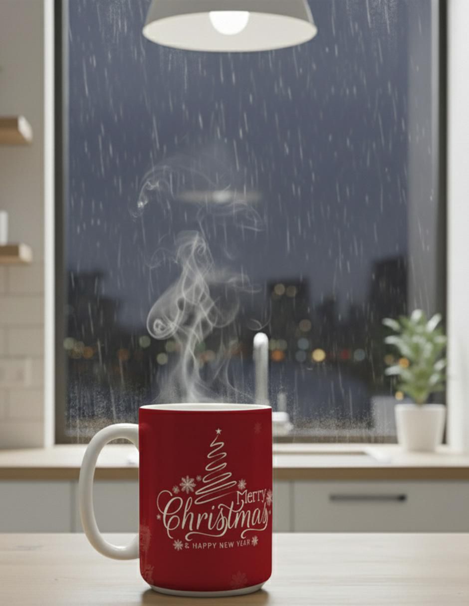 Taza navideña clásica Navidad 3