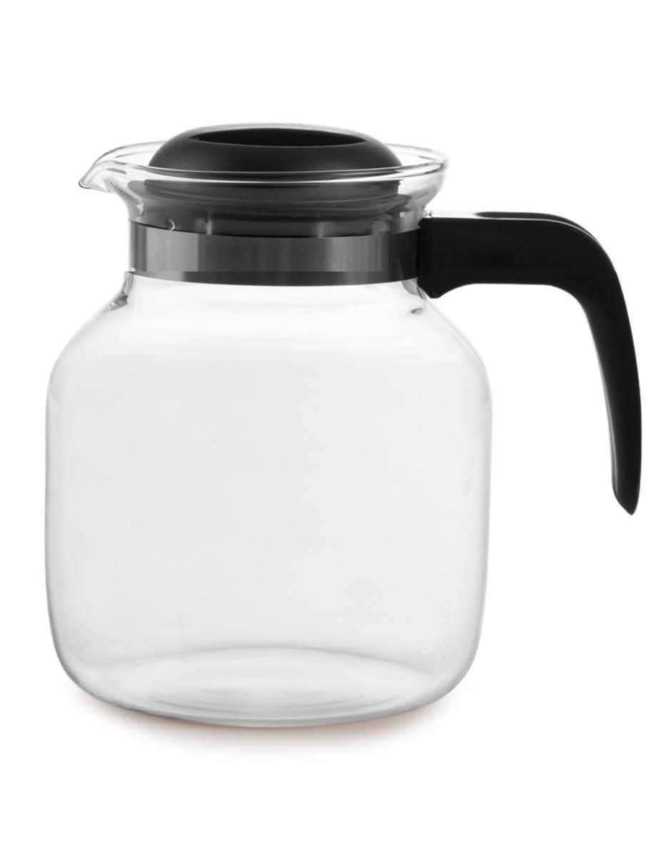 Tetera hervidora Libbey de vidrio borosilicato