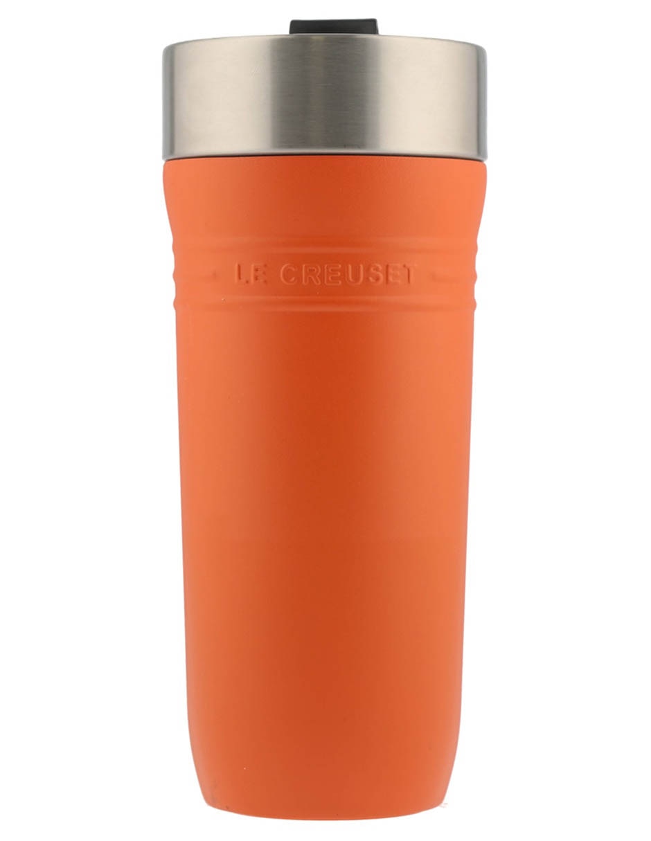 Termo Le Creuset de acero inoxidable On The Go con tapa rosca 350 ml