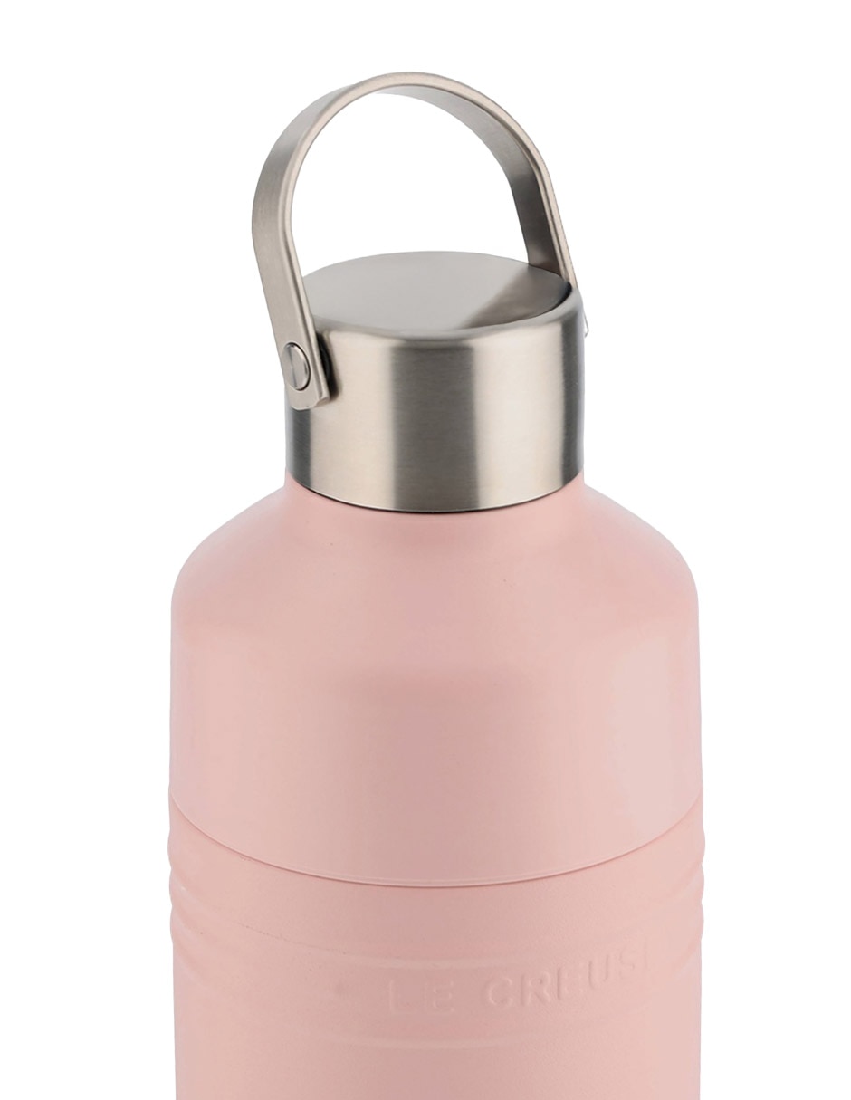 Termo de acero inoxidable con tapa rosca 1 L