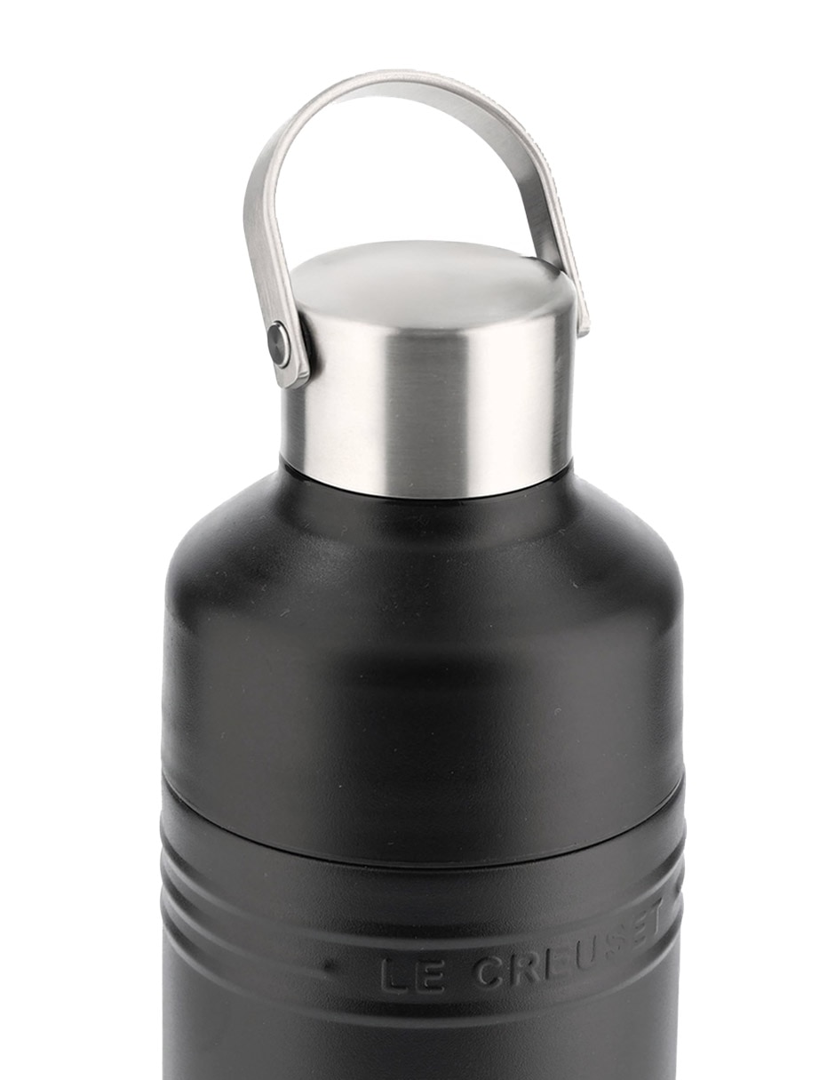Termo Le Creuset de acero inoxidable con tapa rosca 1 L