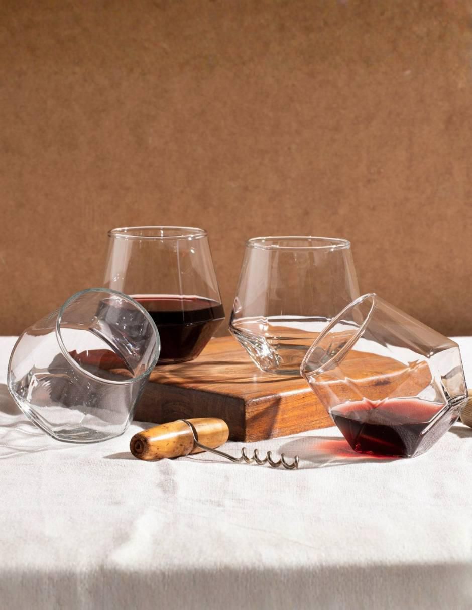 Set de vasos para whisky Rotterdam de vidrio con 6 piezas