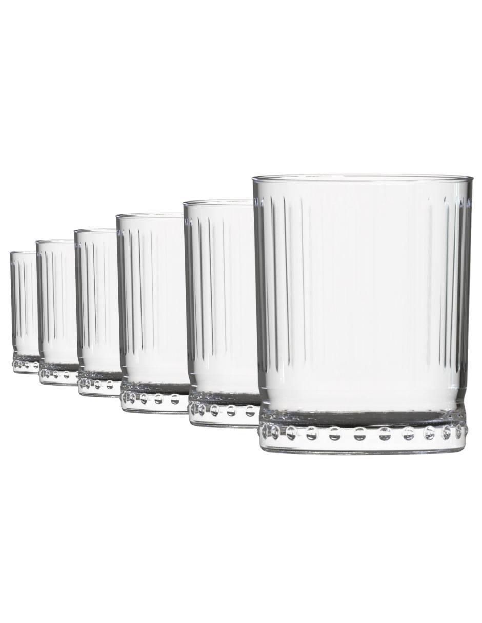 Set de vasos highball Cristar Galata de vidrio con 6 piezas