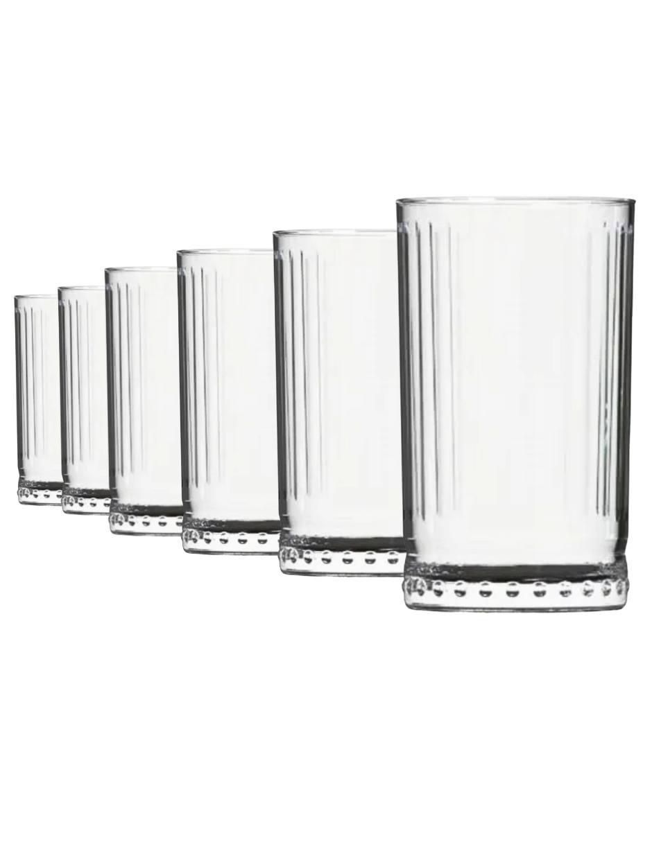 Set de vasos highball Cristar Galata de vidrio con 6 piezas