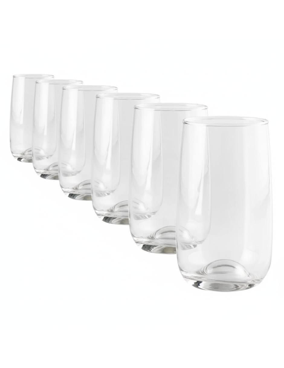 Set de vasos para agua Cristar agua de vidrio con 6 piezas