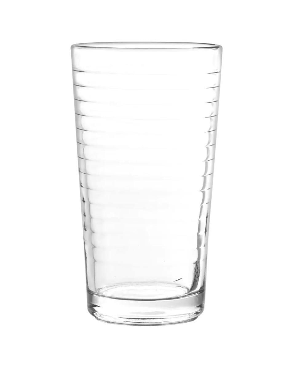 Set de vasos highball Optico de vidrio con 6 piezas