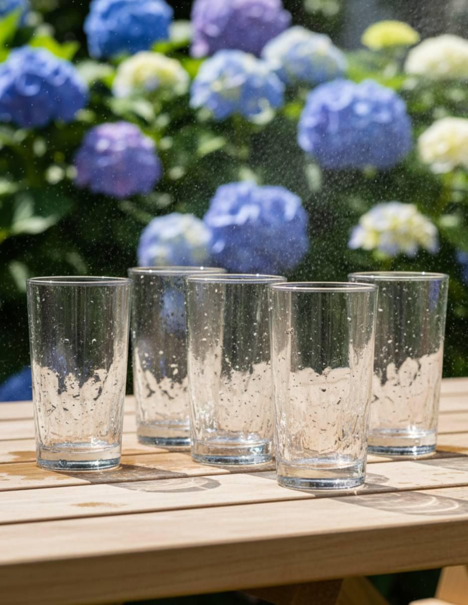 Set de vasos highball Cristar Tierra de vidrio con 6 piezas