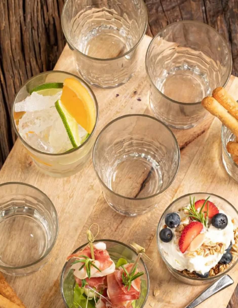 Set de vasos highball Cristar Tierra de vidrio con 6 piezas