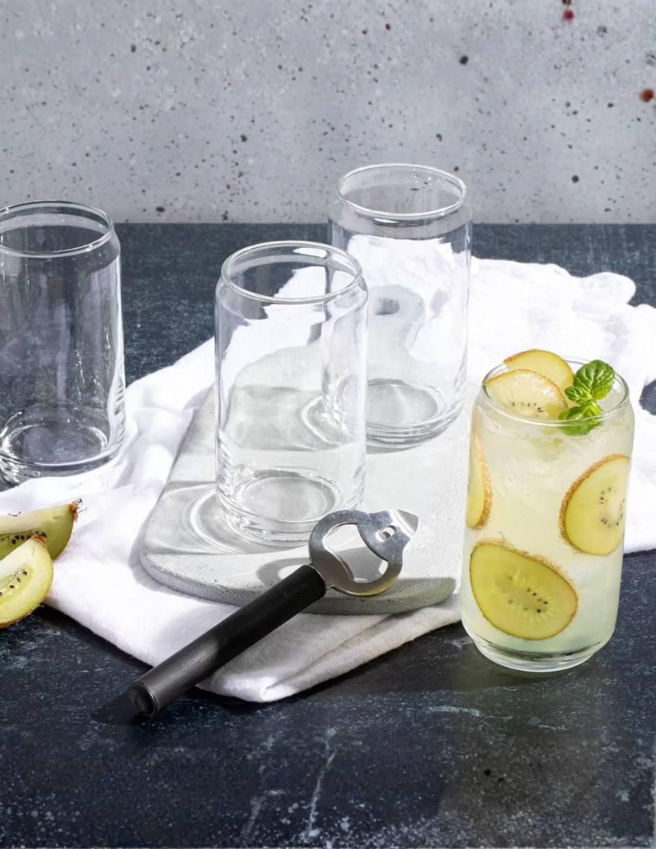 Set de vasos para agua de vidrio con 6 piezas 3