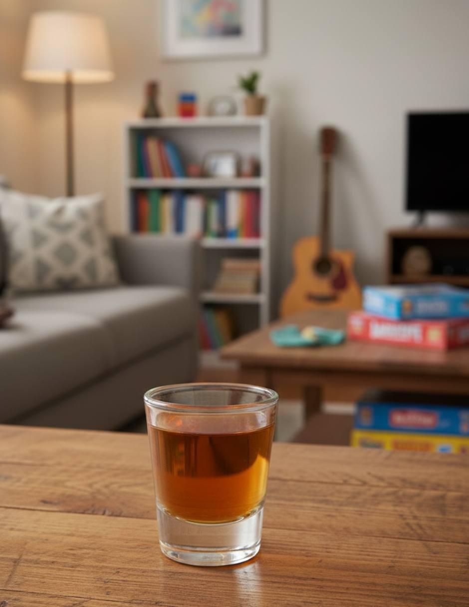 Set de vasos tequileros de vidrio con 6 piezas 2