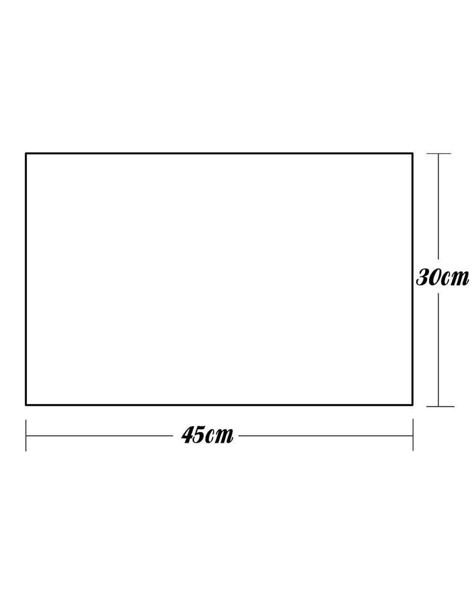 Mantel rectangular 8