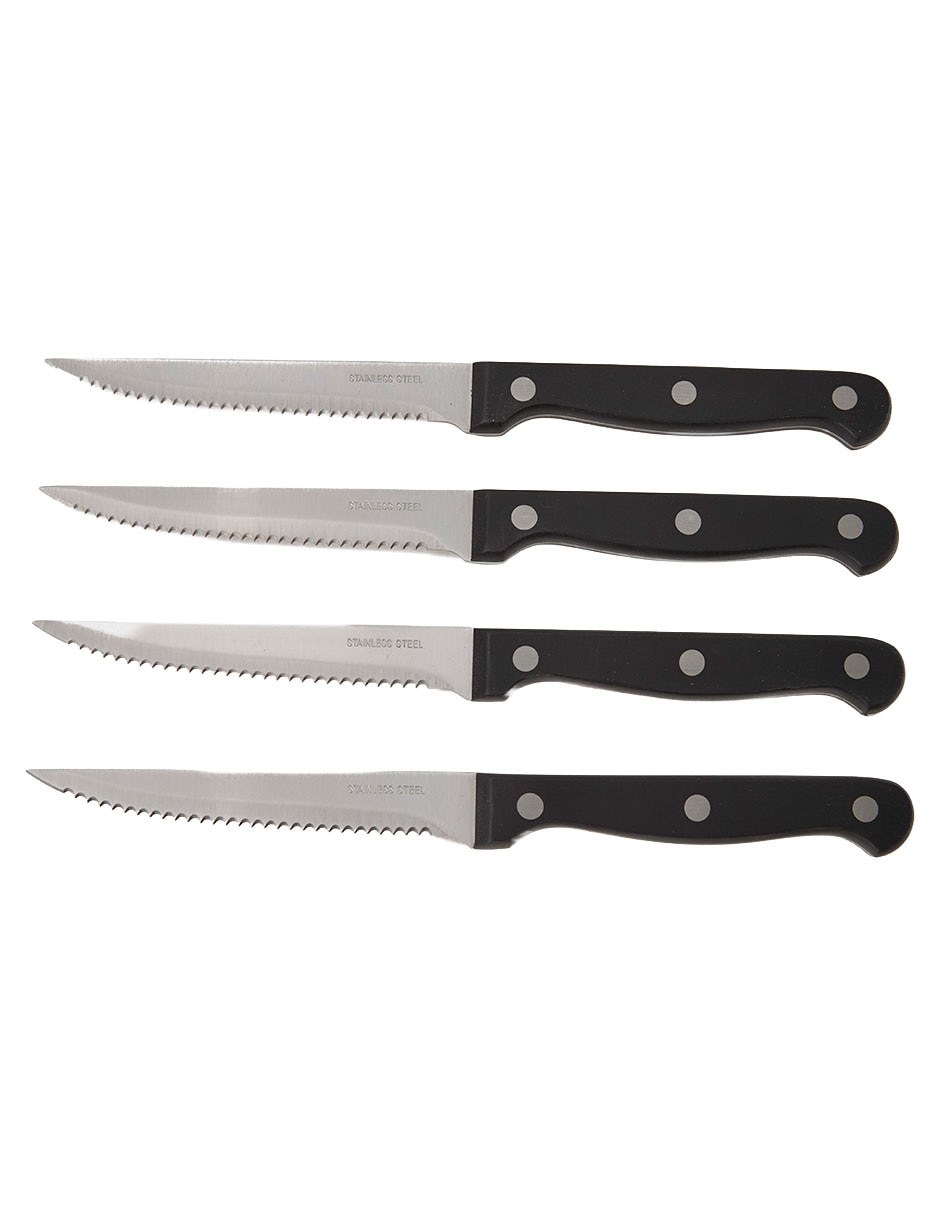 Set de cuchillos para carne 4 piezas Set de cuchillos para carne 4 piezas