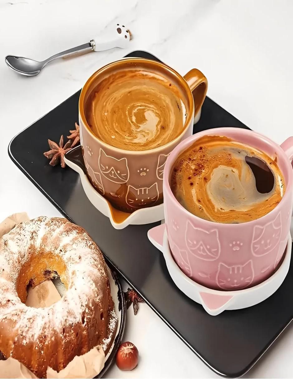 Taza con tapa 3 piezas Taza con tapa 3 piezas