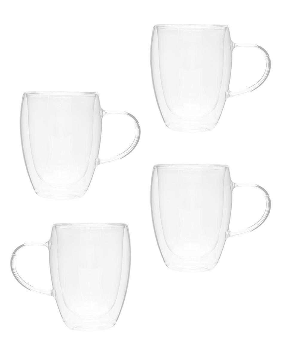 Set de tazas clásicas 4 piezas