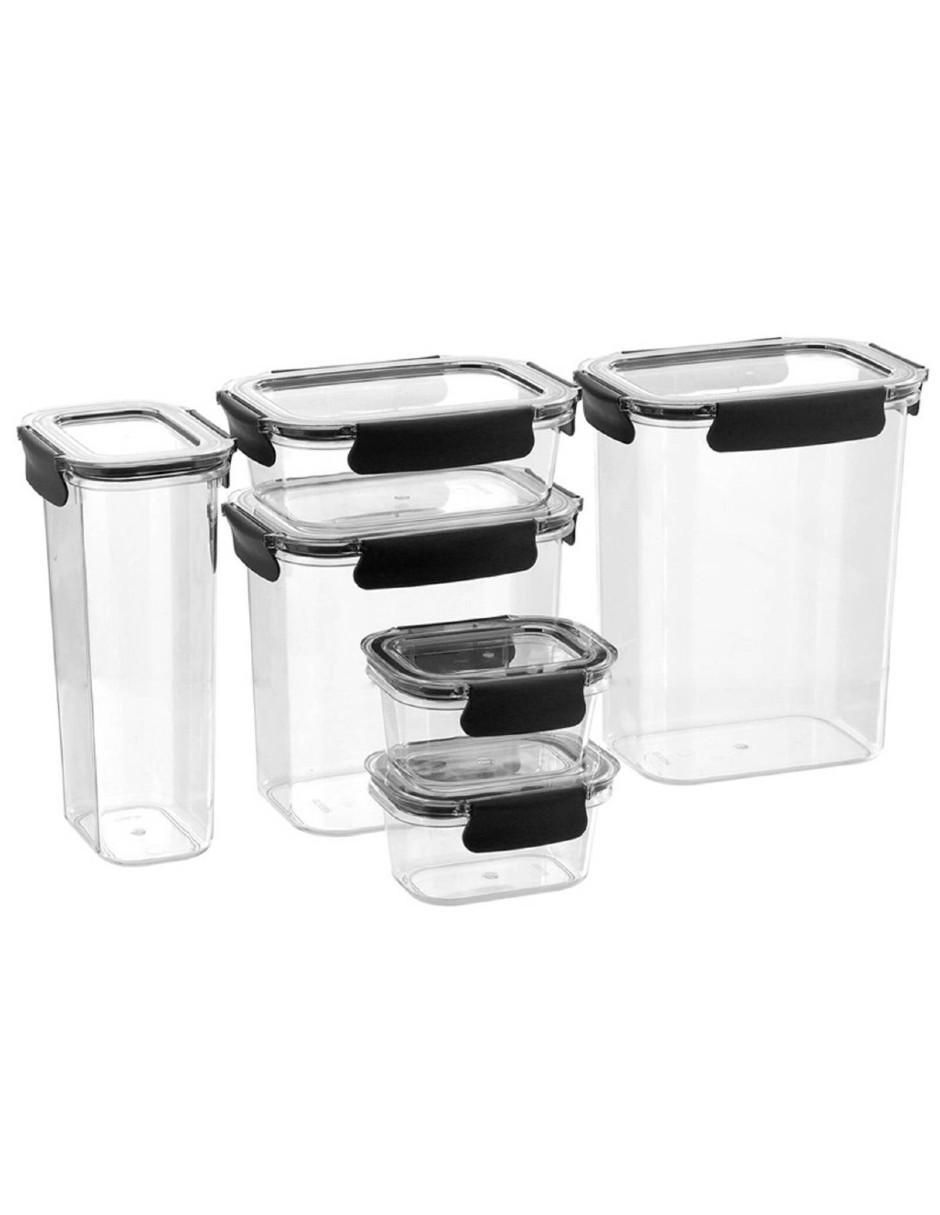 Set contenedores Toymark de plástico 12 piezas