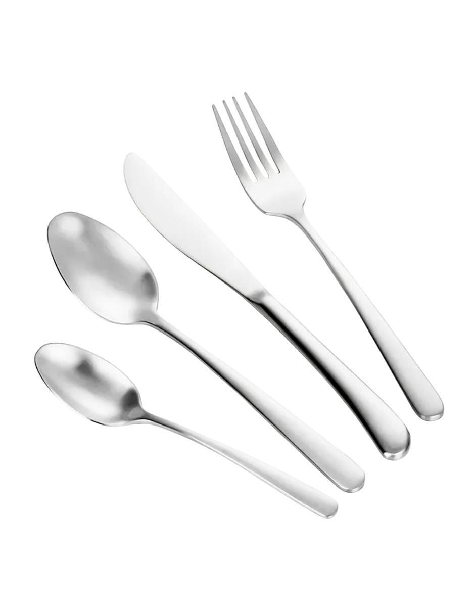 Set cubiertos de acero inoxidable 16 piezas
