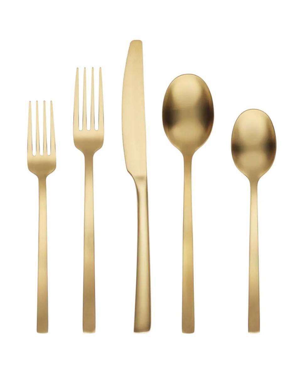 Set cubiertos Kasablanka de acero inoxidable 20 piezas