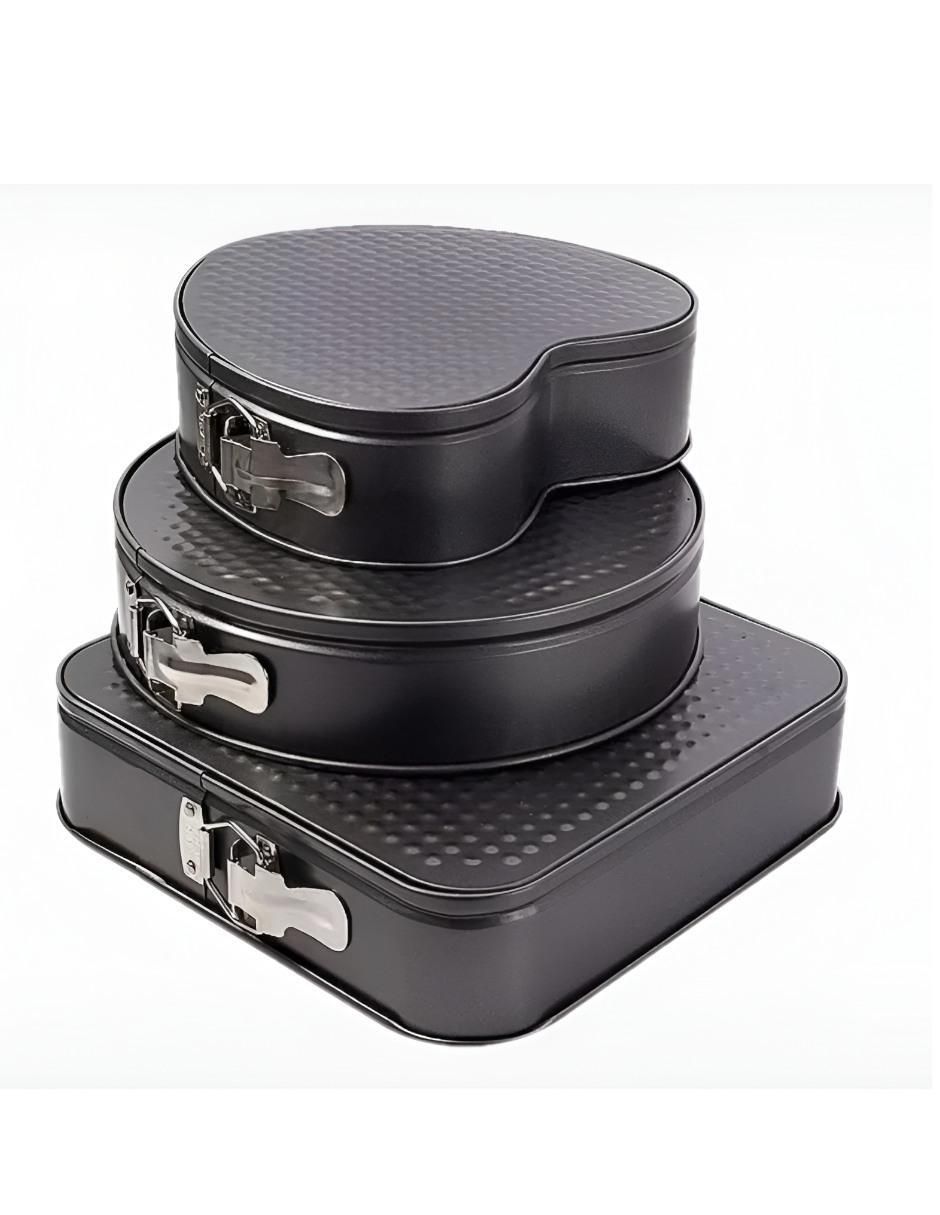 Set moldes acero inoxidable diferentes diseños 2