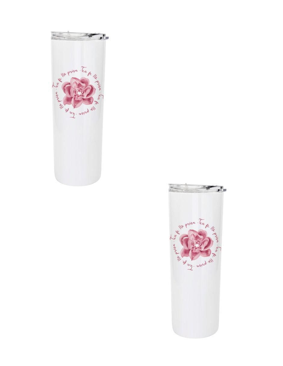 Set termo Tink de acero inoxidable con tapa a presión 590 ml