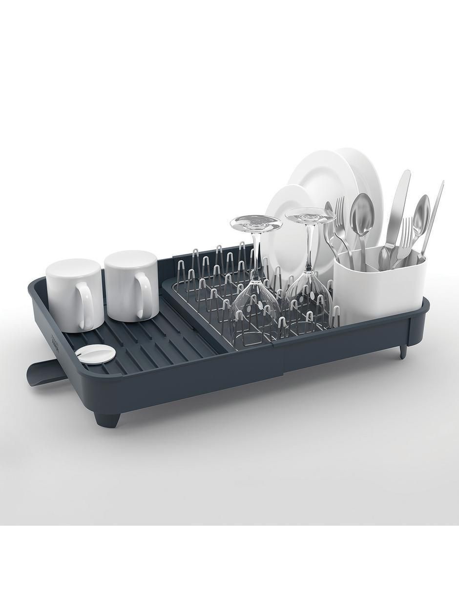 Escurridor de trastes/biberones Expanding Dish Rack de plástico