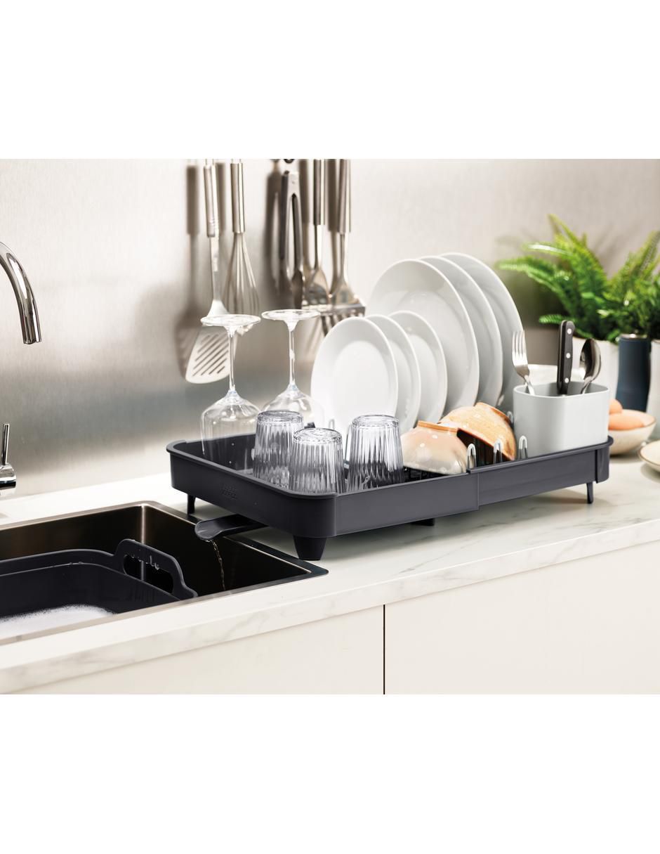 Escurridor de trastes/biberones Expanding Dish Rack de plástico 5