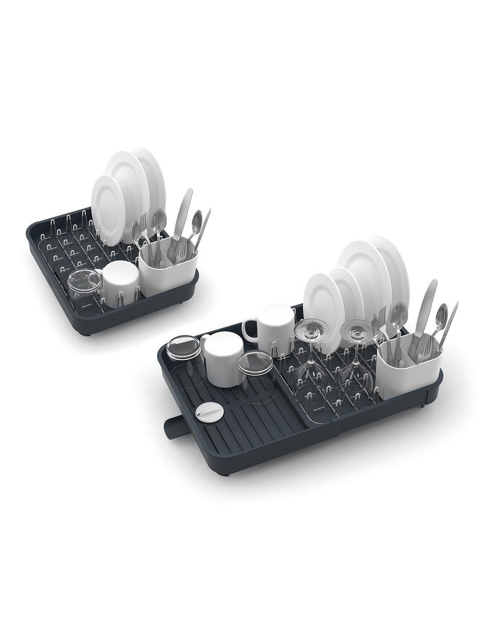 Escurridor de trastes/biberones Expanding Dish Rack de plástico 8