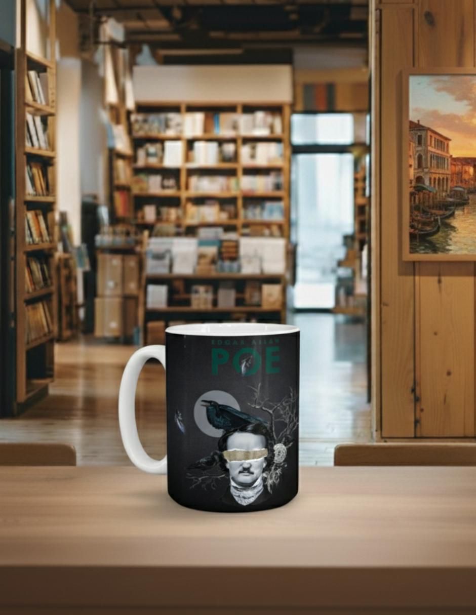 Taza clásica Edgar Allan Poe 3