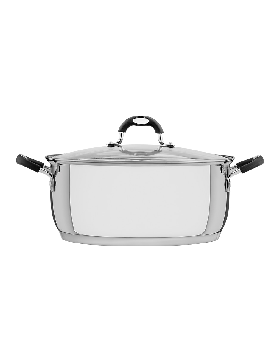 Batería de cocina tramontina 65100010 de acero inoxidable 7 piezas