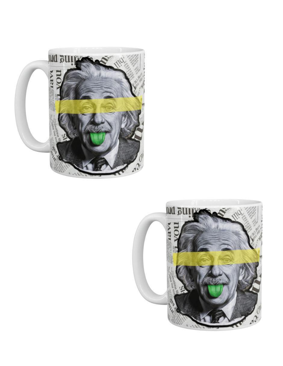 Set de tazas clásicas Albert Einstein 2 piezas Set de tazas clásicas Albert Einstein 2 piezas