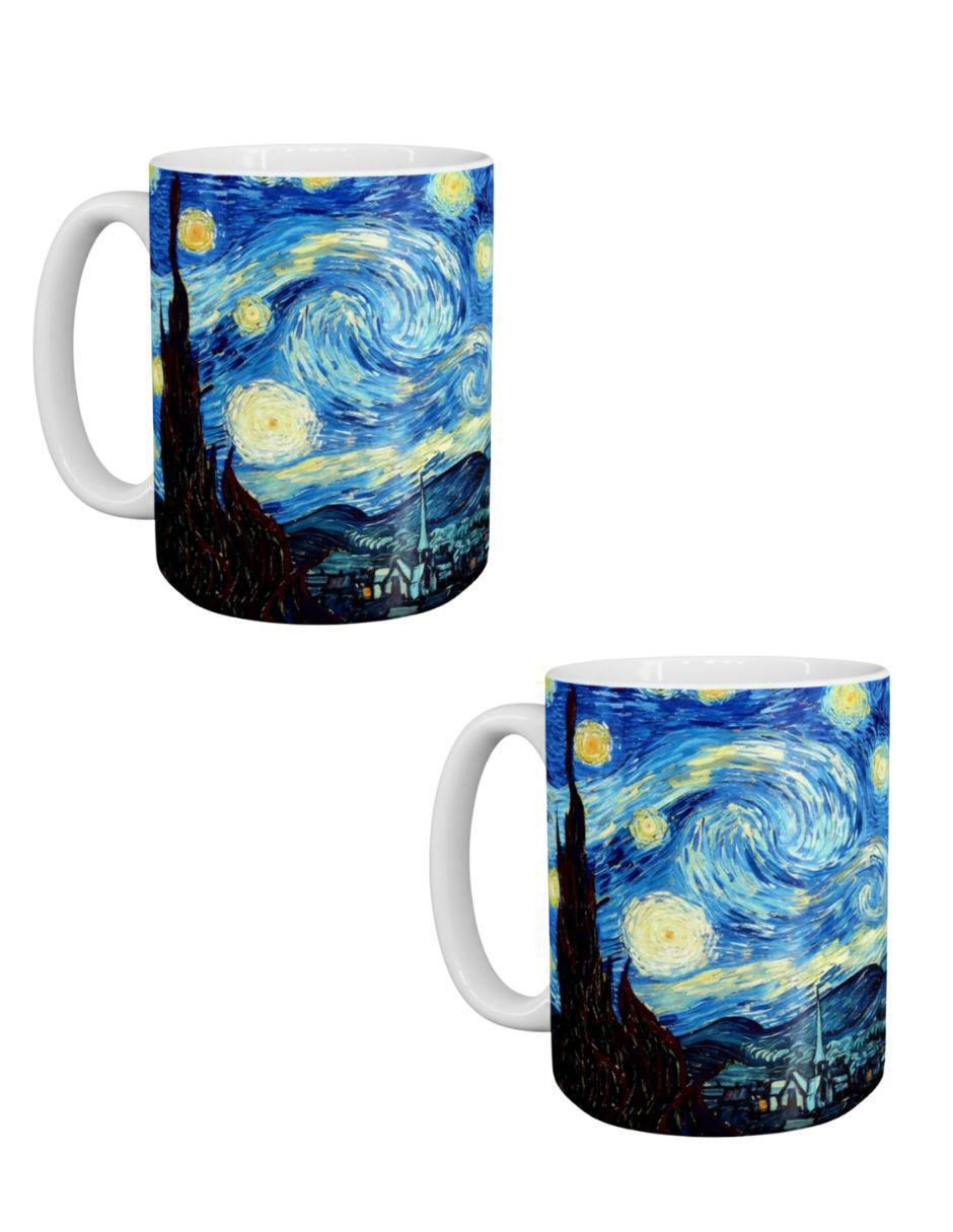 Set de tazas americanas Vincent Van Gogh 2 piezas Set de tazas americanas Vincent Van Gogh 2 piezas