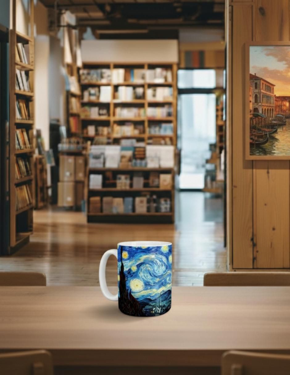Set de tazas americanas Vincent Van Gogh 2 piezas 2