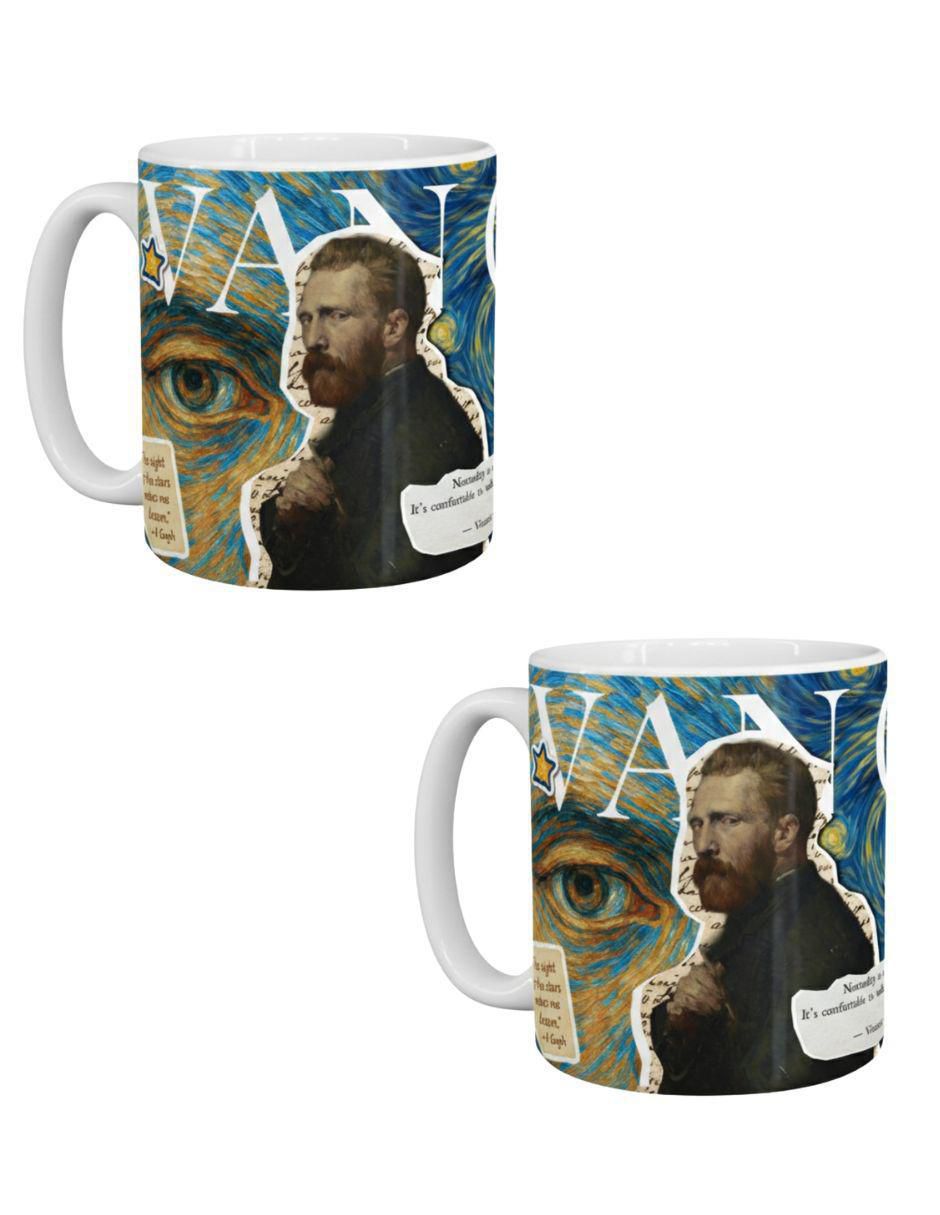 Set de tazas americanas Vincent Van Gogh 2 piezas Set de tazas americanas Vincent Van Gogh 2 piezas
