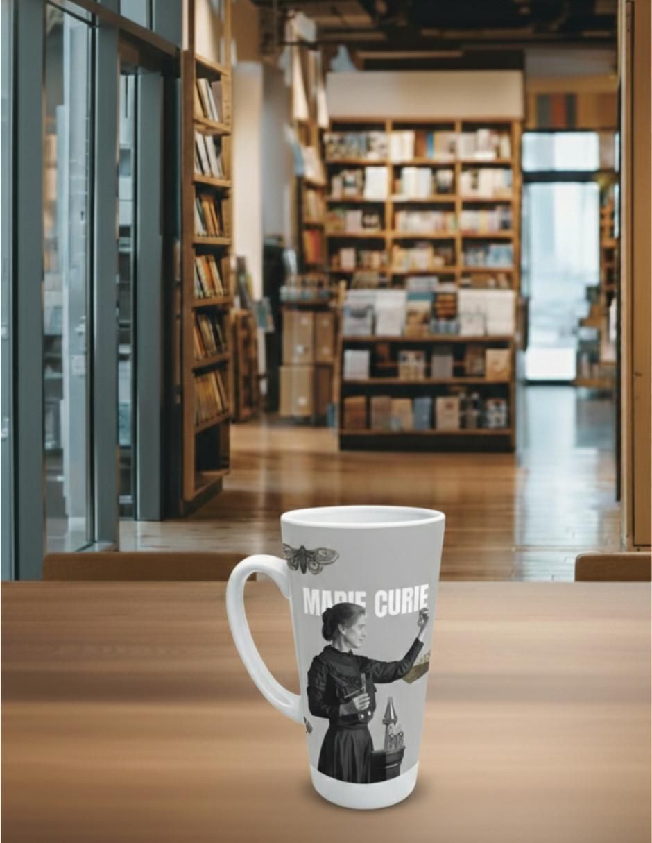 Set de tazas americanas Marie Curie 2 piezas 4