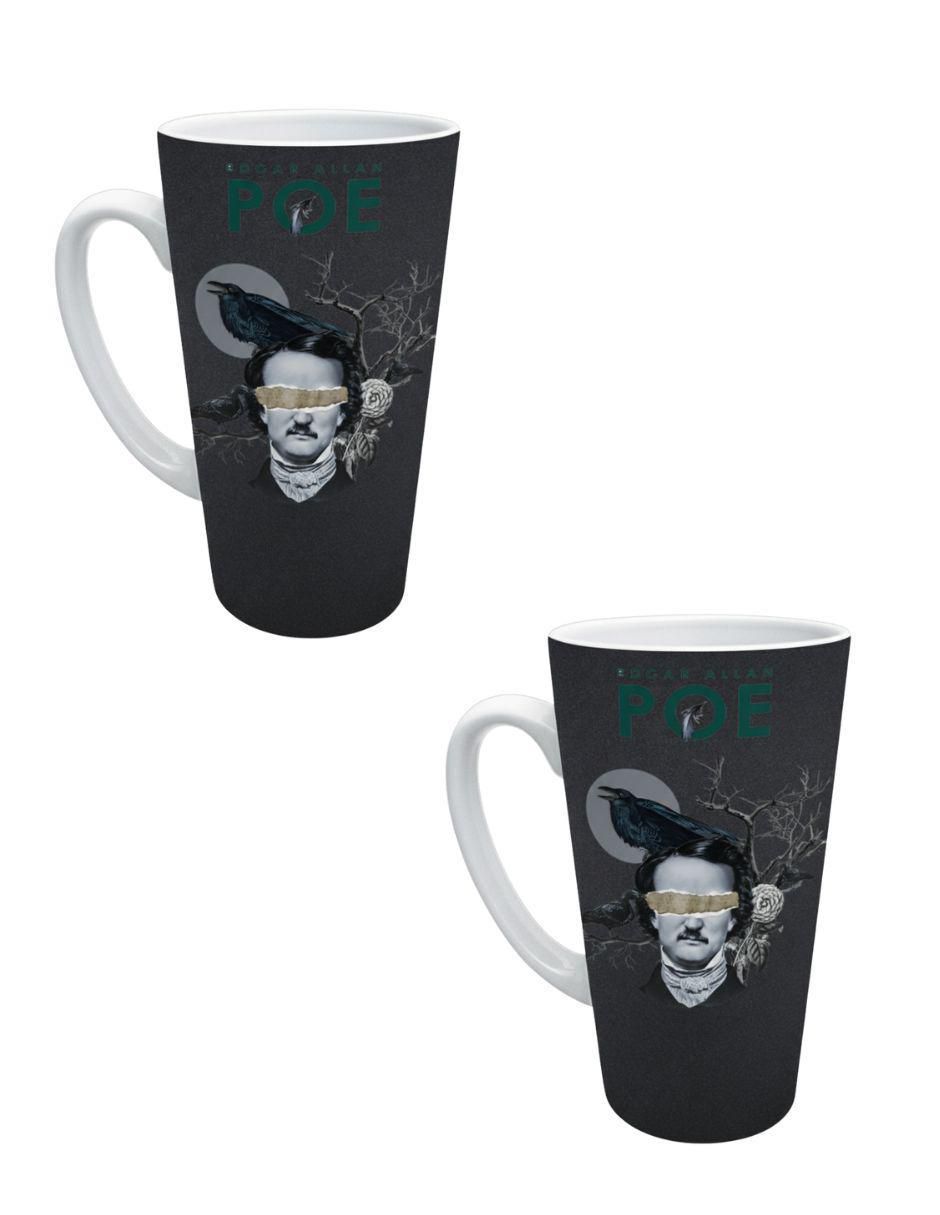 Set de tazas clásicas Edgar Allan Poe 2 piezas Set de tazas clásicas Edgar Allan Poe 2 piezas