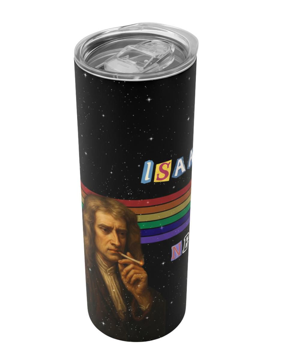 Termo de acero inoxidable Isaac Newton con tapa a presión Termo de acero inoxidable Isaac Newton con tapa a presión