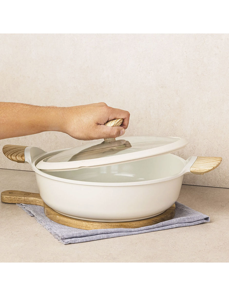 Batería De Cocina Vasconia De Cerámica Antiadherente Cerámica 9 Piezas