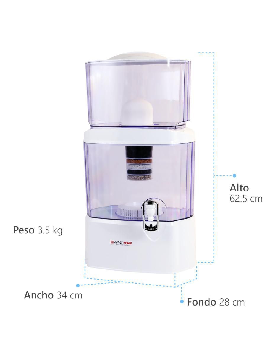 Purificador, dispensador y filtro de agua 6