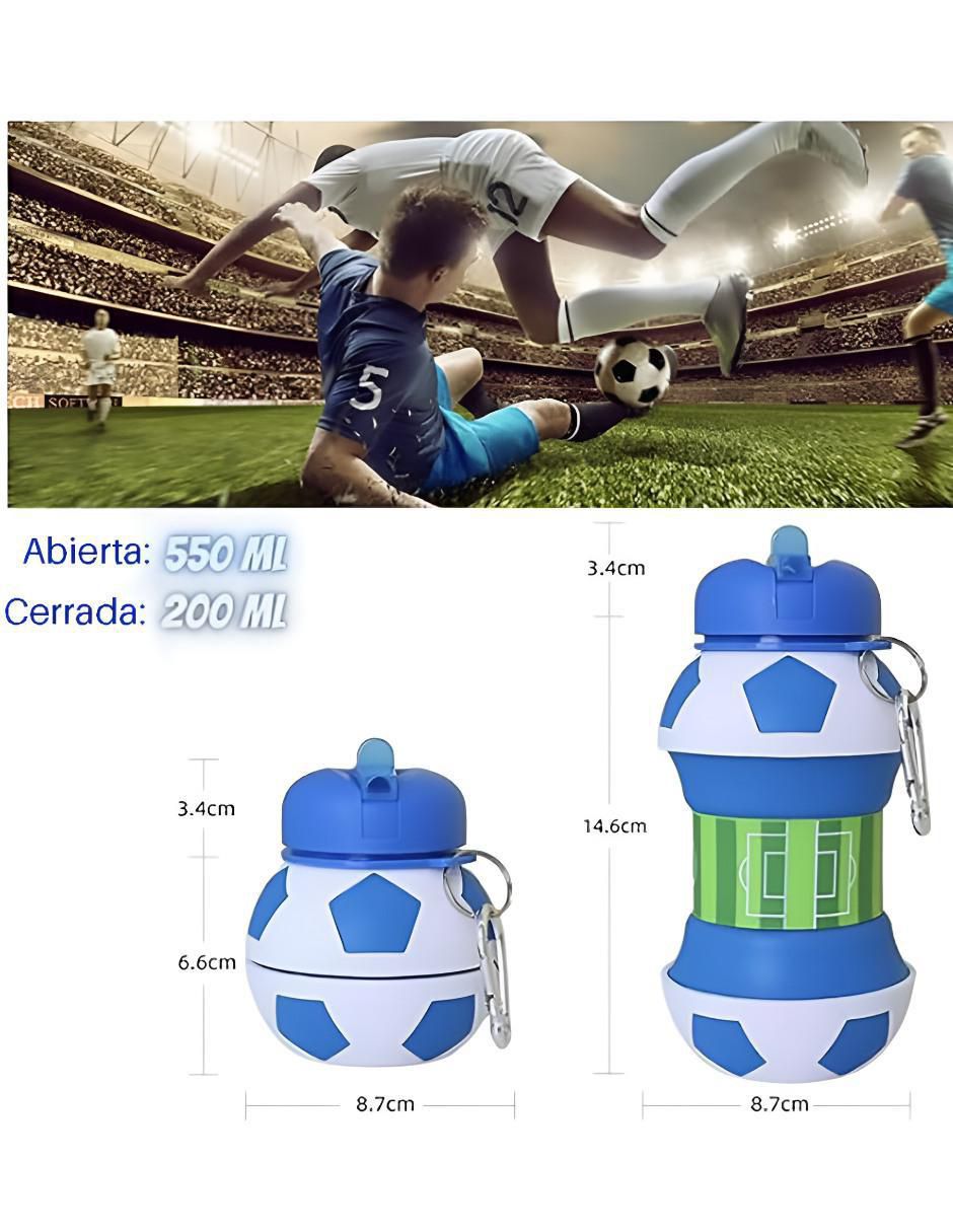 Botella de agua con tapa rosca 550 ml 4