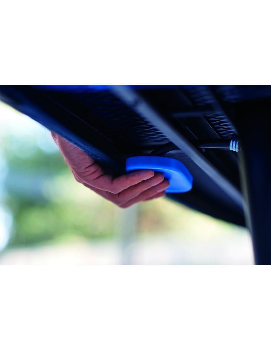 Burro de planchar Glide Plus de acero inoxidable 19