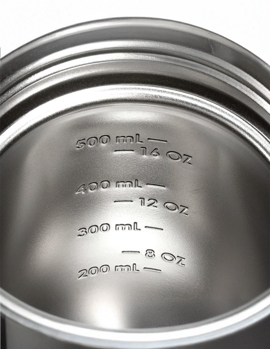 Termo "de" acero inoxidable activate shaker "con tapa" rosca 590 ml 2