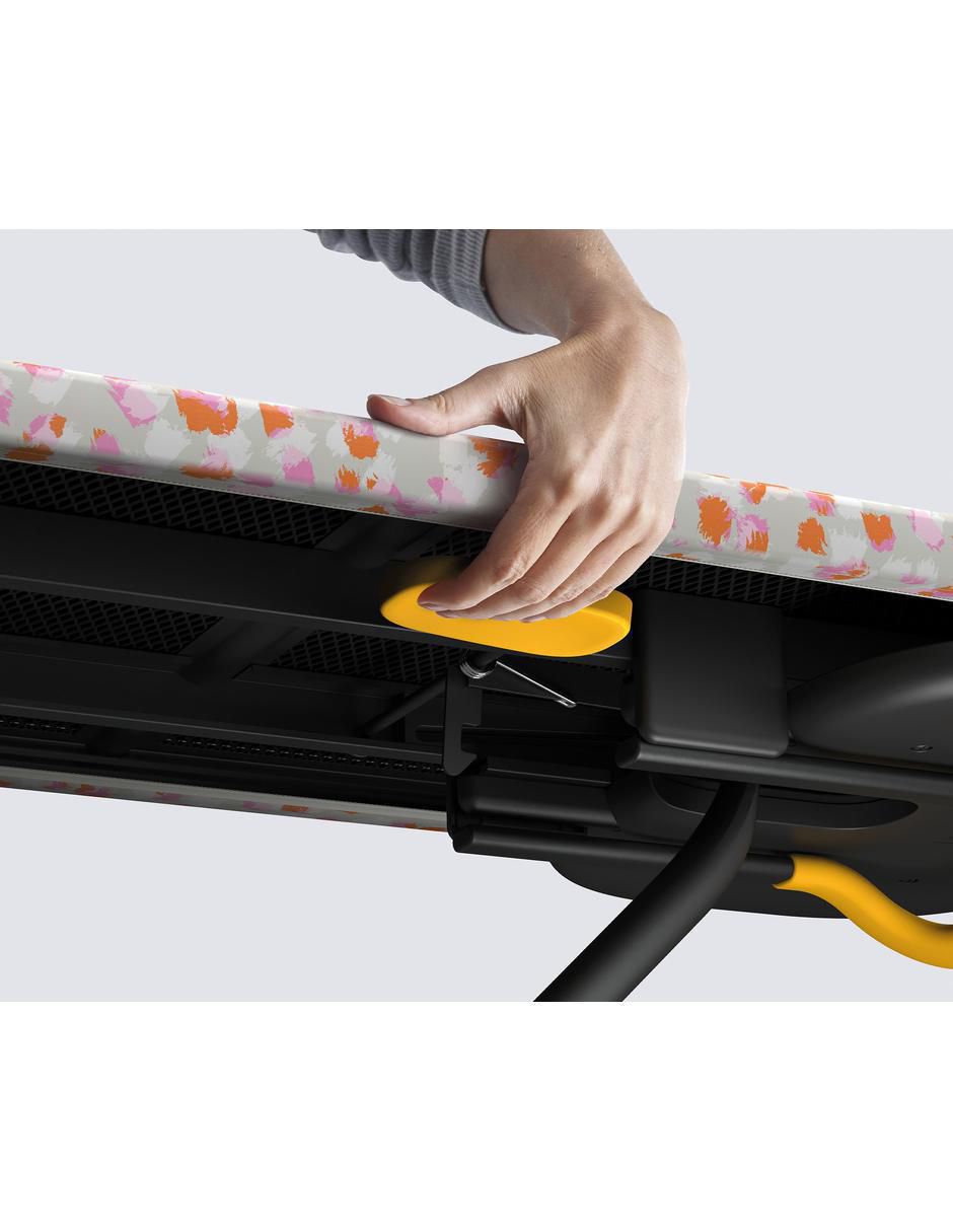 Burro de planchar Glide Compact de acero inoxidable 3