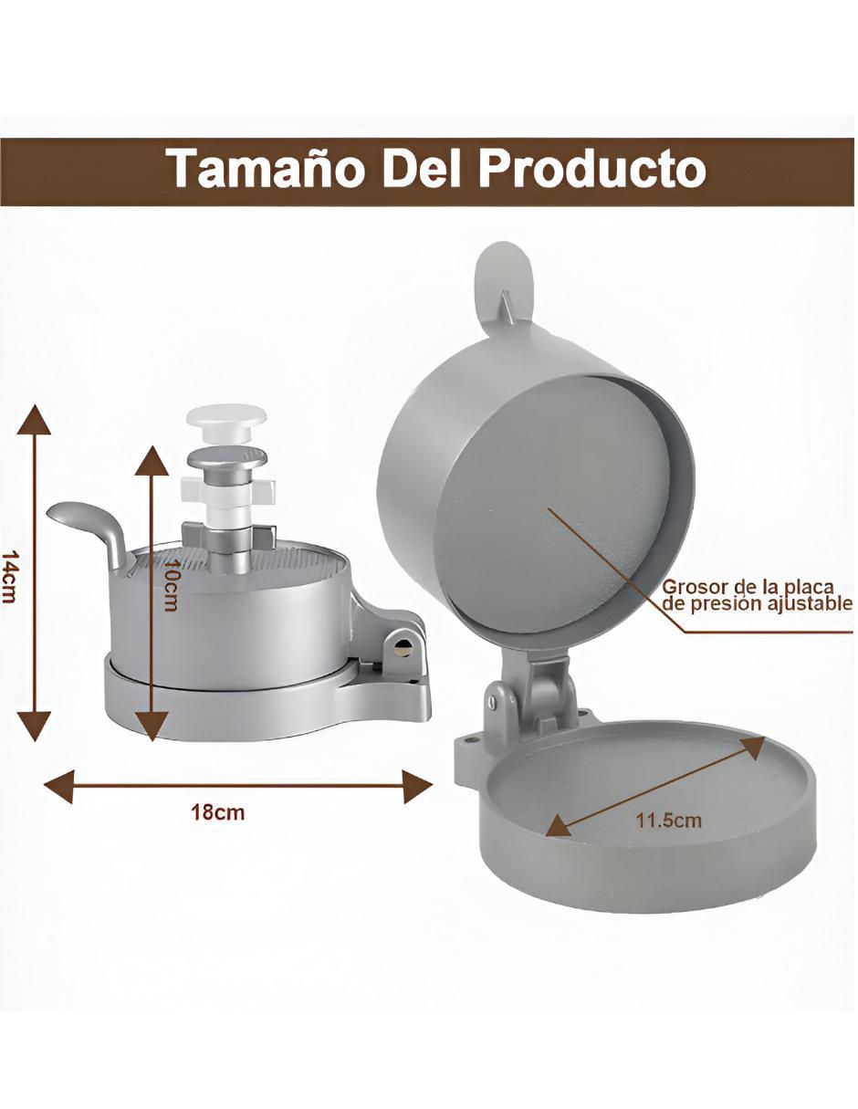Prensa para carne Xtellar de aluminio